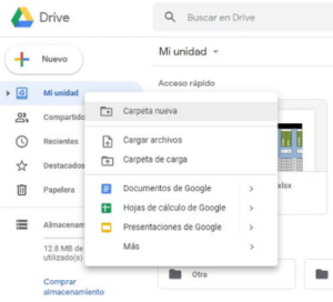 sincronizar copia de seguridad en google drive