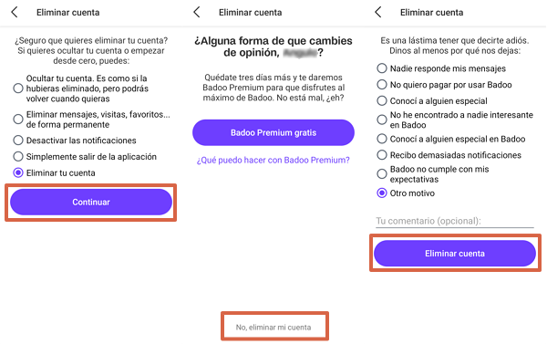 Desactiva o Elimina Badoo Fácilmente